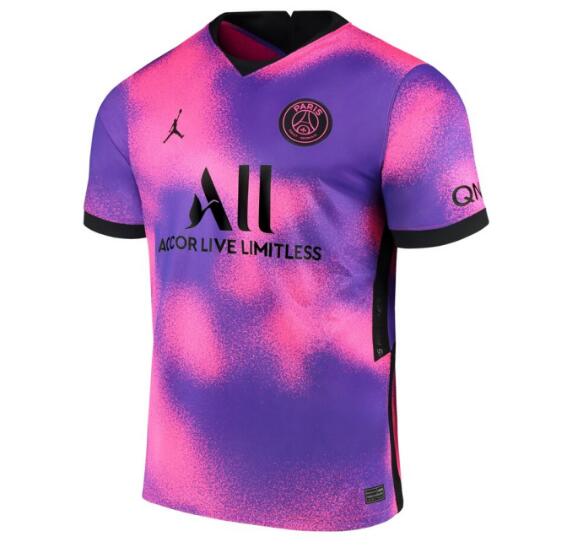 PSG Fourth Away Kit Soccer Jersey 2020/21